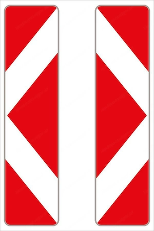 Artikel: #SALE# Warning beacon pointing right or left Hochwertiger Artikel aus unserem Online-Shop