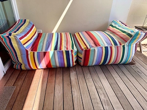 Weishäupl Outdoor Sitzsack Multicolor 2 Stk.
