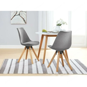 Artikel: #SALE# Design dining chairs in a set of 2 Hochwertiger Artikel aus unserem Online-Shop Bild 2