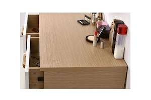 BESTDEAL Schminktisch komplett mit Hocker und Spiegel SET Bild 5