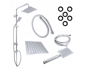 Artikel: #SALE# Shower fitting rain shower complete in a set Hochwertiger Artikel aus unserem Online