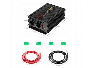 Artikel: #Bestdeal# Inverter inverter converter 2-24V   210-230V 1000W   2000W Hochwertiger Artikel 