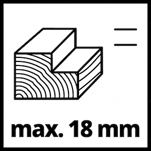 Einhell Elektrohobel TE PL 900 900 W bis 3 mm Spantiefe grosse Messerwelle Fussplatte mit 3 V Nuten Bild 5