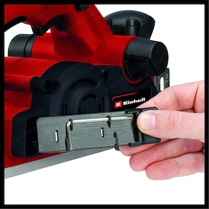 Einhell Elektrohobel TE PL 900 900 W bis 3 mm Spantiefe grosse Messerwelle Fussplatte mit 3 V Nuten Bild 3
