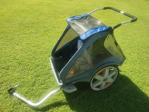 Verkaufe gut erhaltener Fahrradanhänger (Kiki), Marke Chariot Bild 2