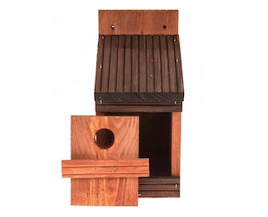 Artikel: HANDMADE unique nesting box - birdhouse - nesting box - bird food Hochwertiger Artikel aus  Bild 5