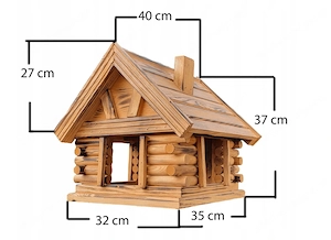 Artikel: HANDMADE unique nesting box - birdhouse - nesting box - bird food Hochwertiger Artikel aus  Bild 7