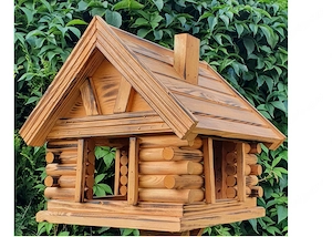 Artikel: HANDMADE unique nesting box - birdhouse - nesting box - bird food Hochwertiger Artikel aus  Bild 5