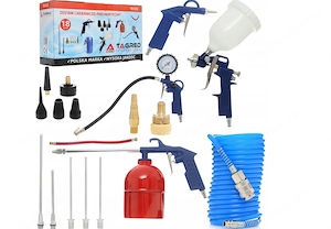 Artikel: #SALE# XXXL Starter Set Premium COMPRESSOR 50 LITER 9 BAR 2.8 KW Hochwertiger Artikel aus u Bild 5