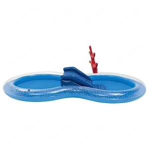PLAYTIVE JUNIOR Kinder Erlebnispool mit Wassersprueher und Rutsche ab 2 Jahren Bild 5