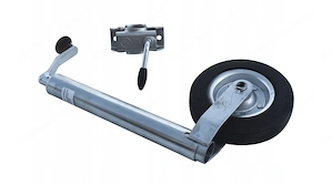 Artikel: Premium support wheel car trailer 200 kg support load tube diameter 48 mm caravan Hochwerti