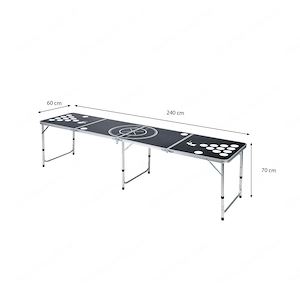 Artikel: Drinking game party table beer pong table game beer beer pong beer pong party Hochwertiger  Bild 2
