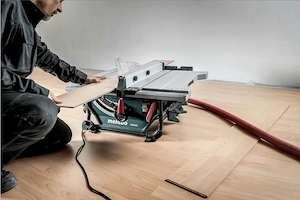 Metabo Tischkreissaege TS 254 M Set mit Untergestell 1500 W Saegeblatt 254x30 mm Saege klappbar Tisc Bild 3