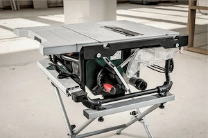 Metabo Tischkreissaege TS 254 M Set mit Untergestell 1500 W Saegeblatt 254x30 mm Saege klappbar Tisc Bild 7