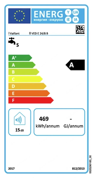 Drei einstellbare Wassertemperaturen: 35 C   45 C   55 C Die elektronischen Durchlauferhitzer von Va Bild 5