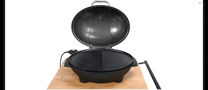BBQ Balkongrill elektrisch 2400W komplett mit Staender Bild 3