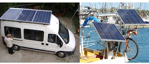 XXXL Solar Starter Set 180W Panel mit Konverter und Bedestigungsmaterial Bild 7