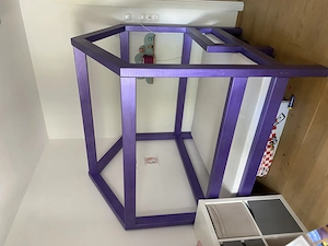 Selbstgemachtes Hausbett