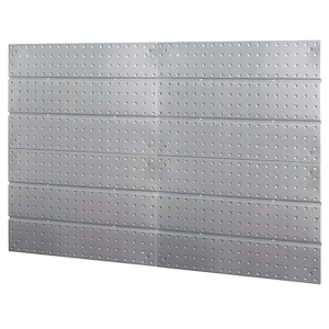 BESTSELLER Werkzeugwand Metall Set Werkzeughaltern mit Lochwand Lagersystem Warkzeuglochwand Wandreg Bild 3
