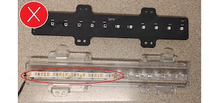 Artikel: Mercedes C-Class W204 conversion conversion from US lights to Euro A2048202864 Hochwertiger Bild 5