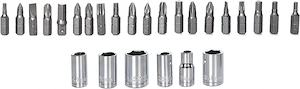 Black Decker 30tlg. SOS Bit Set mit Sicherheitsweste LED Taschenlampe ideal fuers Auto kleiner Helfe Bild 8