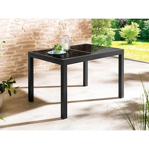 Artikel: Gartentisch Aluminium Schwarz ausziehbar Hochwertiger Artikel aus unserem Online-Shop Bild 6
