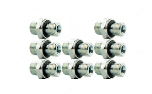 Hydraulikverteiler Monoblock Hebelsteuerung 40l 3Fach mit Anschlusssatz Bild 3
