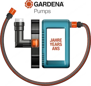 Gardena Classic Hauswasserwerk 3000 4 eco Hauswasserpumpe mit Thermoschutzschalter Rueckschlagventil Bild 5