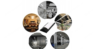Artikel: LED industrial lamp workshop lamp room lamp panel 1500mm 36W Hochwertiger Artikel aus unser Bild 7
