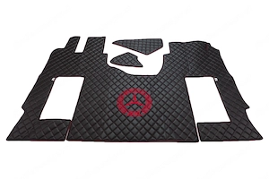 Artikel: special handmade mercedes actros mp4 mp5 quilted mats doormat - suspension passenger seat +