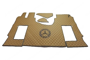 Artikel: handmade mercedes actros mp4 mp5 quilted mats doormat - suspension passenger seat + embroid Bild 6