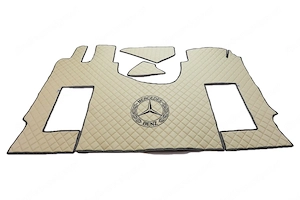 Artikel: handmade mercedes actros mp4 mp5 quilted mats doormat - suspension passenger seat + embroid