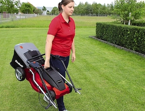 Artikel: Einhell Elektro Rasenmaeher GC EM 1742 1.700W 42 cm Schnittbreite 50L Fangbox 20 65mm Schni Bild 7