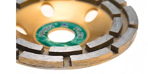 Artikel: 2x Schleifteller Diamant Schleiftopf Topfscheibe OE 125mm Betonschleifer Beton Hochwertiger Bild 4