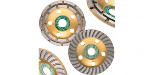 Artikel: 2x Schleifteller Diamant Schleiftopf Topfscheibe OE 125mm Betonschleifer Beton Hochwertiger