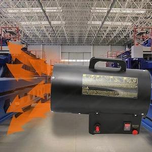 Artikel: #HOTDEAL# 10kW heater cannon, gas heater, gas heater, construction heater, heater fan, gas  Bild 4