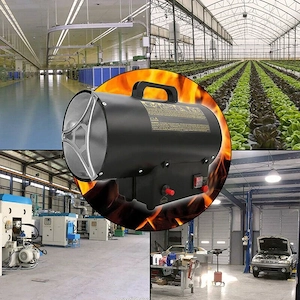 Artikel: #HOTDEAL# 10kW heater cannon, gas heater, gas heater, construction heater, heater fan, gas  Bild 5
