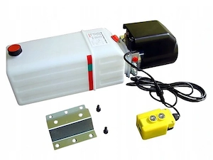 Artikel: Hydraulic tipping set 3.3-3.8 m 7 ton hydraulic pump 12V REMOTE CONTROL 11l tipper SET comp Bild 3