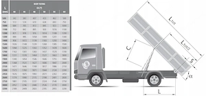 Artikel: Hydraulic tipping set 3.3-3.8 m 7 ton hydraulic pump 12V REMOTE CONTROL 11l tipper SET comp Bild 6