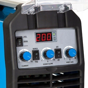 Artikel: Semi-automatic welding 2in1 TIG MMA IGBT inverter 20-200 A XXXL starter set Hochwertiger Ar Bild 3