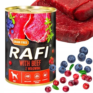 Artikel: 48x Mix Premium Dog Food Wet Food Mix Vital Rafi Can 400g each Hochwertiger Artikel aus uns Bild 3