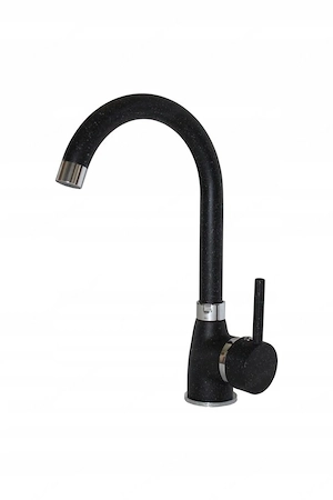 Artikel: Granite sink + mixer tap + siphon color choice black   bronze metal XXL set Hochwertiger Ar Bild 4