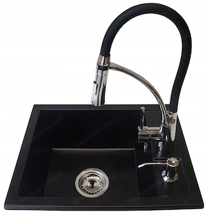 Artikel: Granite sink + mixer tap + dispenser + siphon XXL set Hochwertiger Artikel aus unserem Onli Bild 3