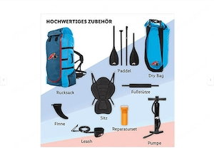 F2 SUP Allround 10 6 mit Doppelkammer System Bild 3