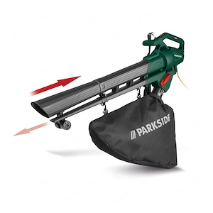 PARKSIDE Elektro Laubsauger und blaeser PLS 2600 B2 2600 W mit 34 l Fangsack Bild 8