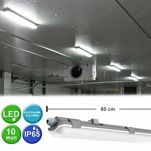 Artikel: Set of 3 LED industrial lamps, workshop lamps, wet room lamps Hochwertiger Artikel aus unse Bild 3