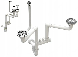 Artikel: Granite sink + mixer tap + siphon black XXL set selection of holes Hochwertiger Artikel aus Bild 8