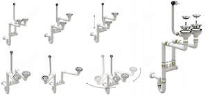 Artikel: Granite sink + mixer tap + siphon black XXL set selection of holes Hochwertiger Artikel aus Bild 5
