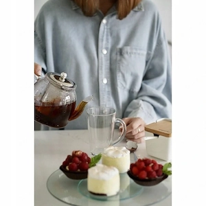 Artikel: 6 coffee glasses 370ml latte macchiato glasses set + 6 spoons Hochwertiger Artikel aus unse Bild 5