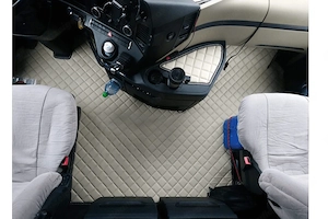Artikel: Handmade Mercedes Actros from MP4 floor mats carpet complete set Hochwertiger Artikel aus u Bild 8